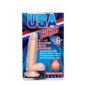 6 Ameriskin Dildo- Light