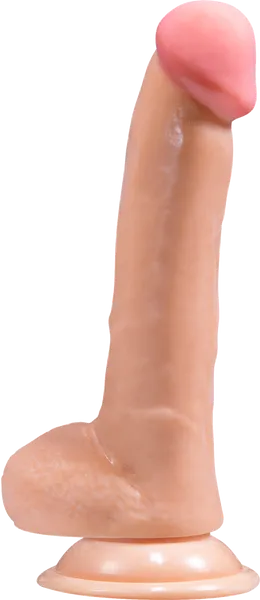 8 Realistic Dong With Balls (Flesh)