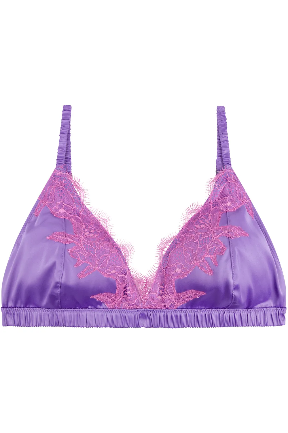 Bowie Padded Bralette Purple