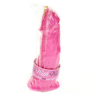 Dicks With A Wicks Pink Candle