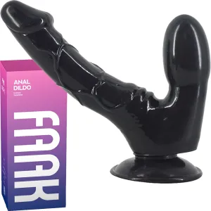 FAAK-CHGD025 Realistic Double Anal Dildo Dong Black