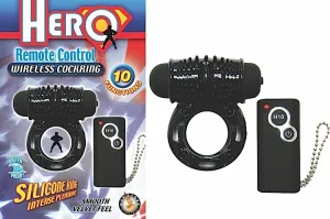 HERO REMOTE WIRELESS COCKRING BLACK