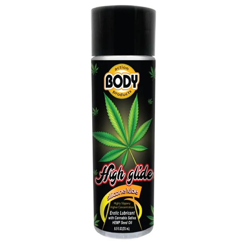 High Glide Erotic Silicone Lubricant 8.5oz botle