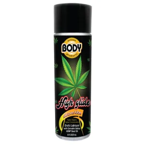 High Glide Erotic Silicone Lubricant 8.5oz botle