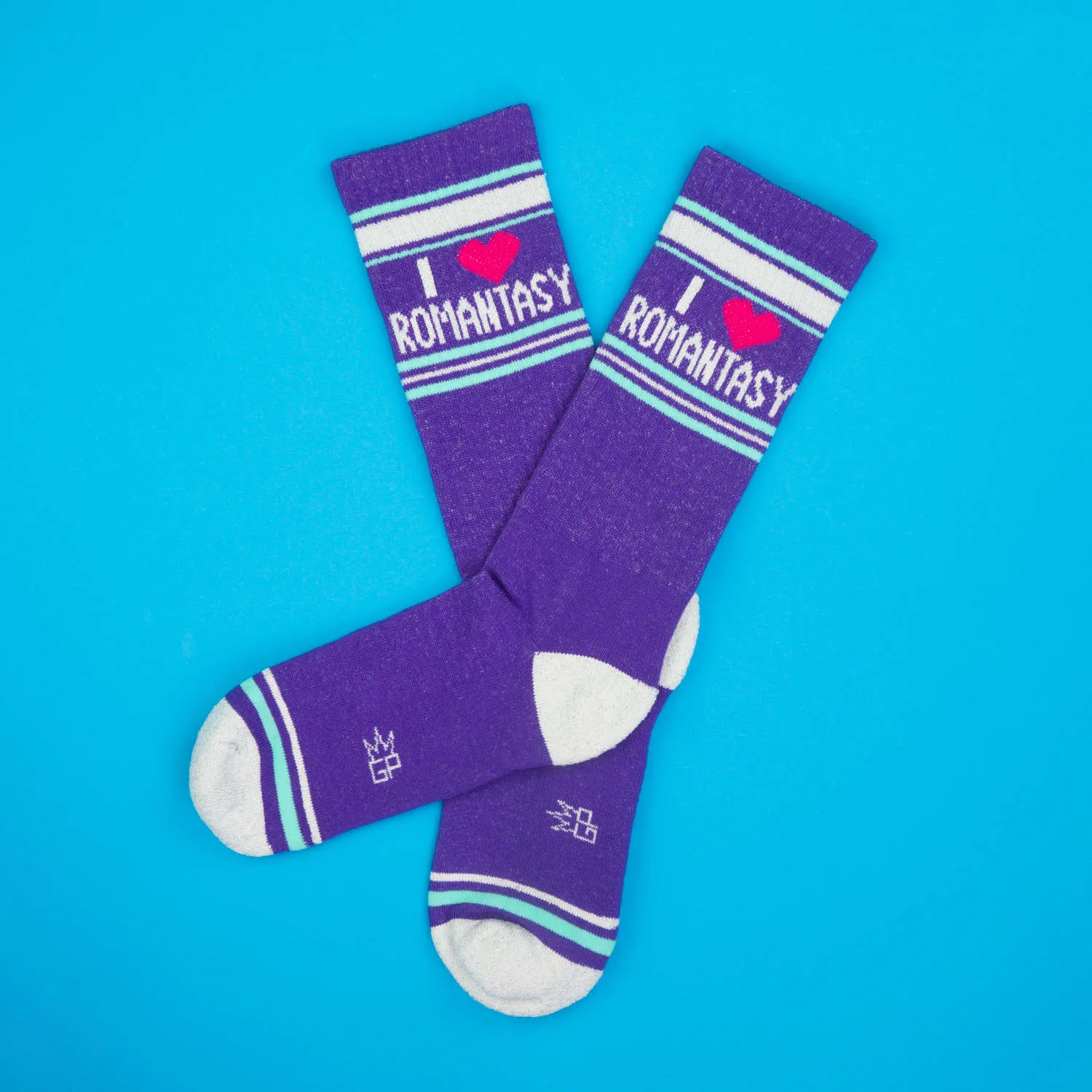 I ❤️ Romantasy - Gym Crew Socks