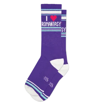 I ❤️ Romantasy - Gym Crew Socks