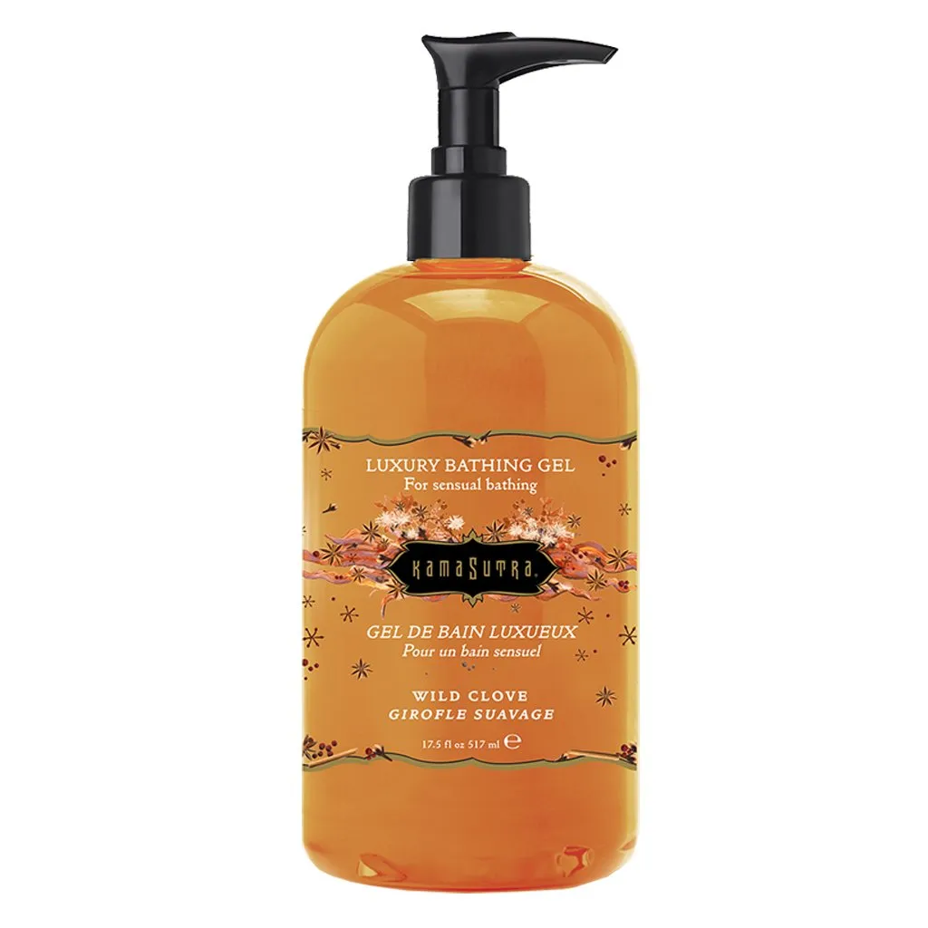 Kama Sutra Bath Gel - 17.5 oz Wild Clove