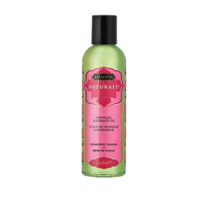 Kama Sutra Naturals Massage Oil - 2 oz Strawberry Dreams