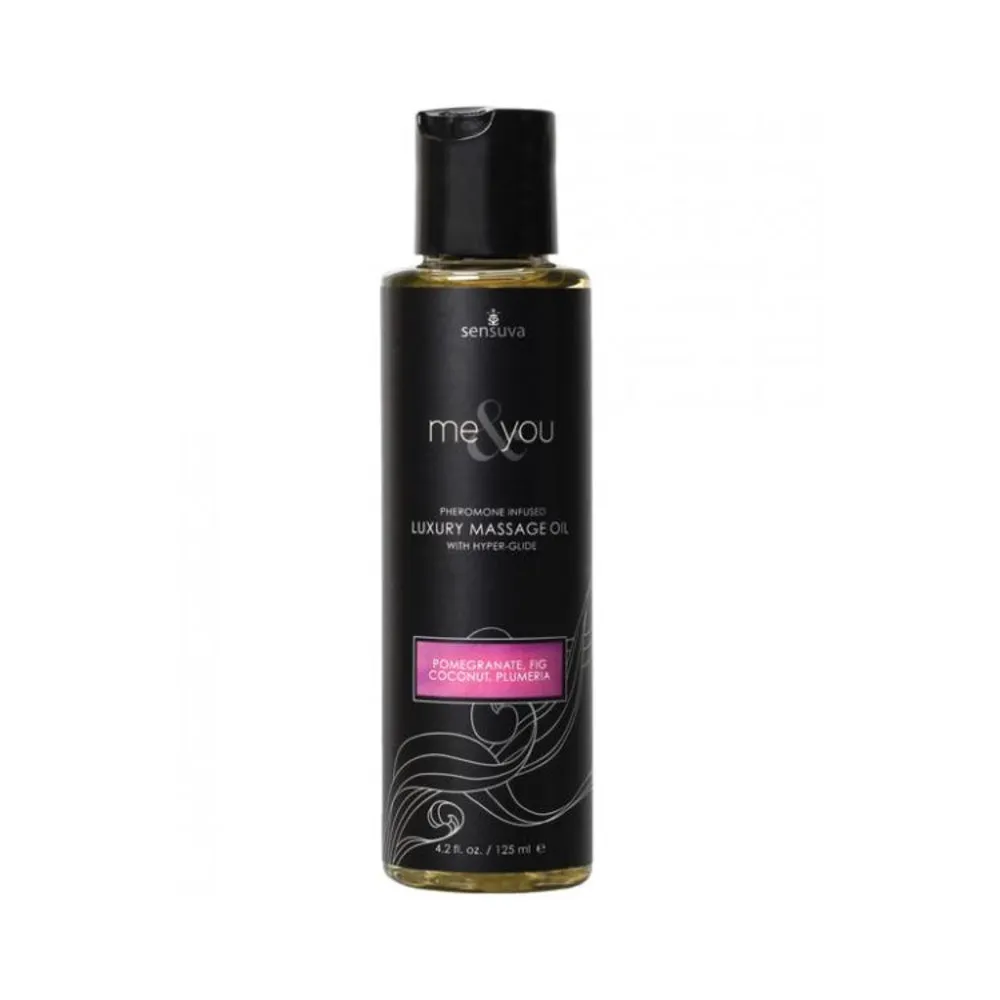 Me & You Massage Oil Pomegranate. Fig. Coconut. Plumeria 4.2oz