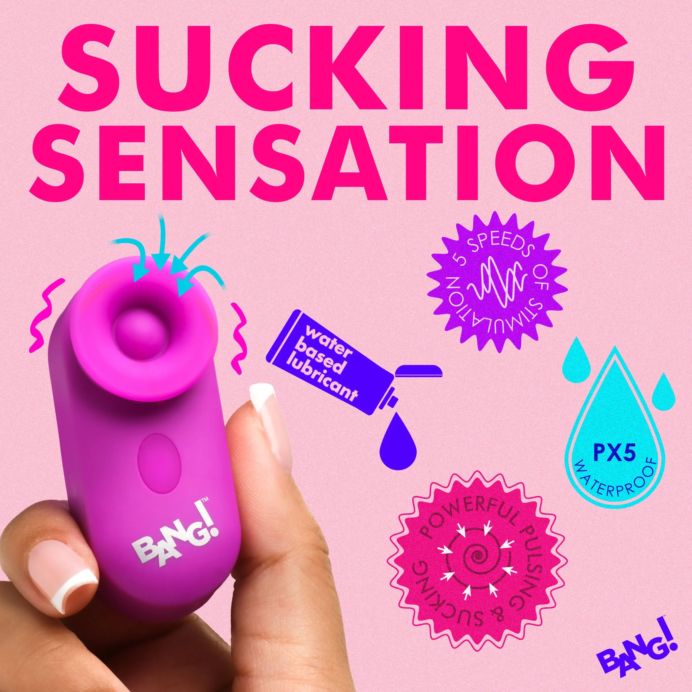 Mini Clitoral Stimulator - Purple