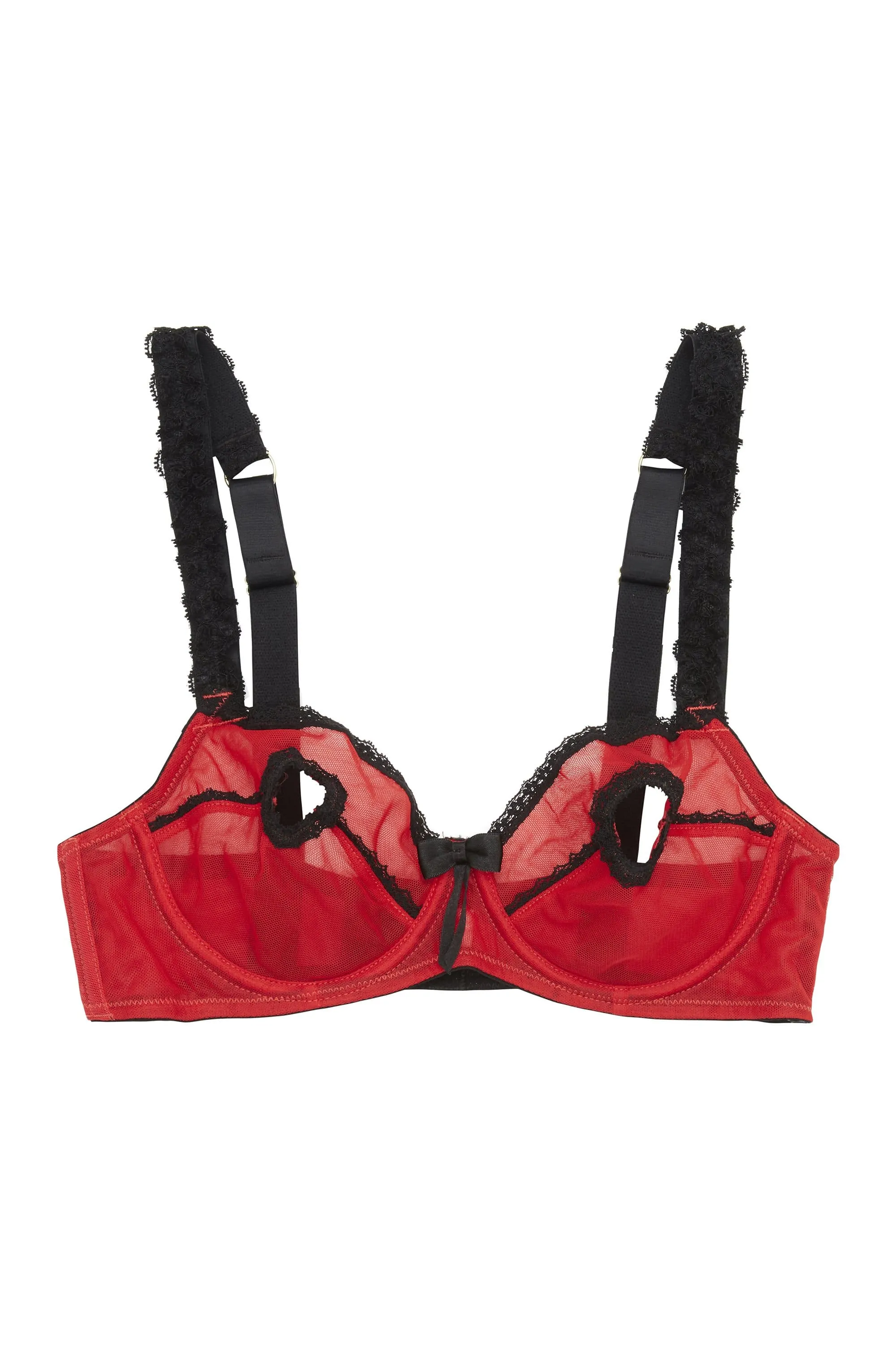 Miranda Red Bra Full Bust DD/E - I