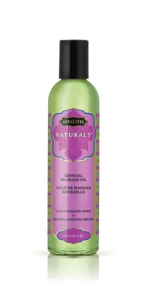 Naturals Massage Oil Island Passion Berr
