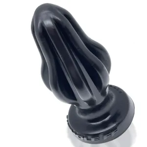 Oxballs Airhole-Ff Finned Buttplug Bk FF