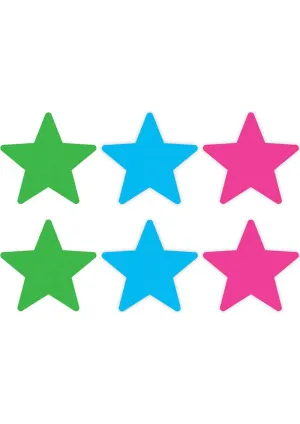Peekaboos Neon Stars Value Pack - O/S Pack of 3