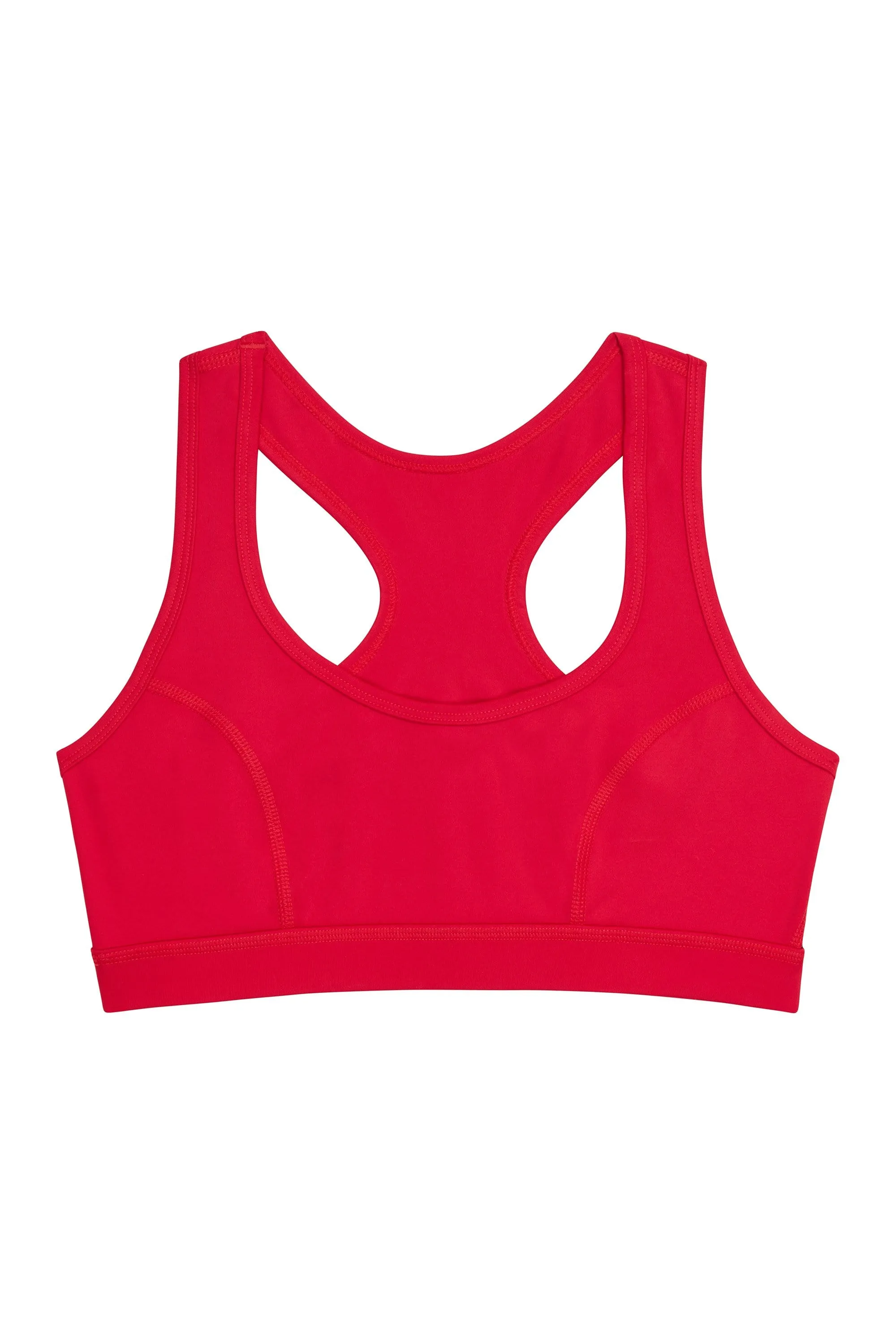 Racer Back Bra Red