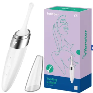Satisfyer Twirling Delight Tip Clitoral Nipple Stimulator Vibrator Sex Toy