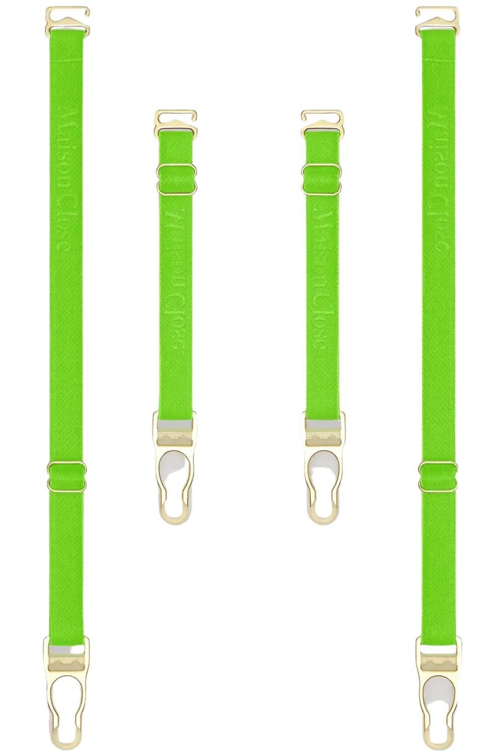 Signature Suspender Straps Green