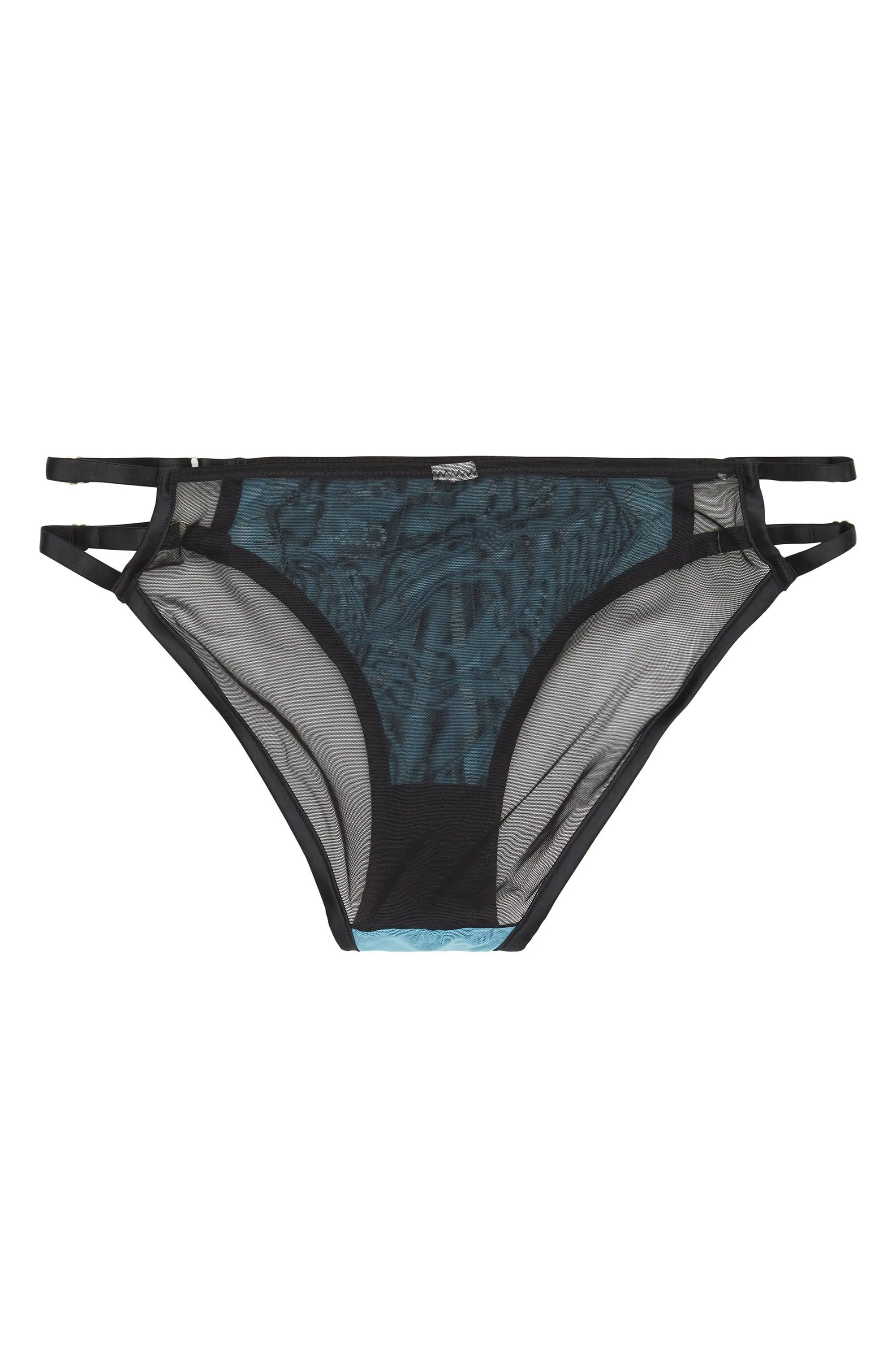 Sky Lace Harness Brief Curve