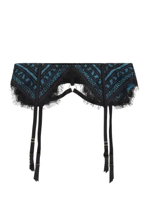 Sky Lace Harness Suspender Belt Curve