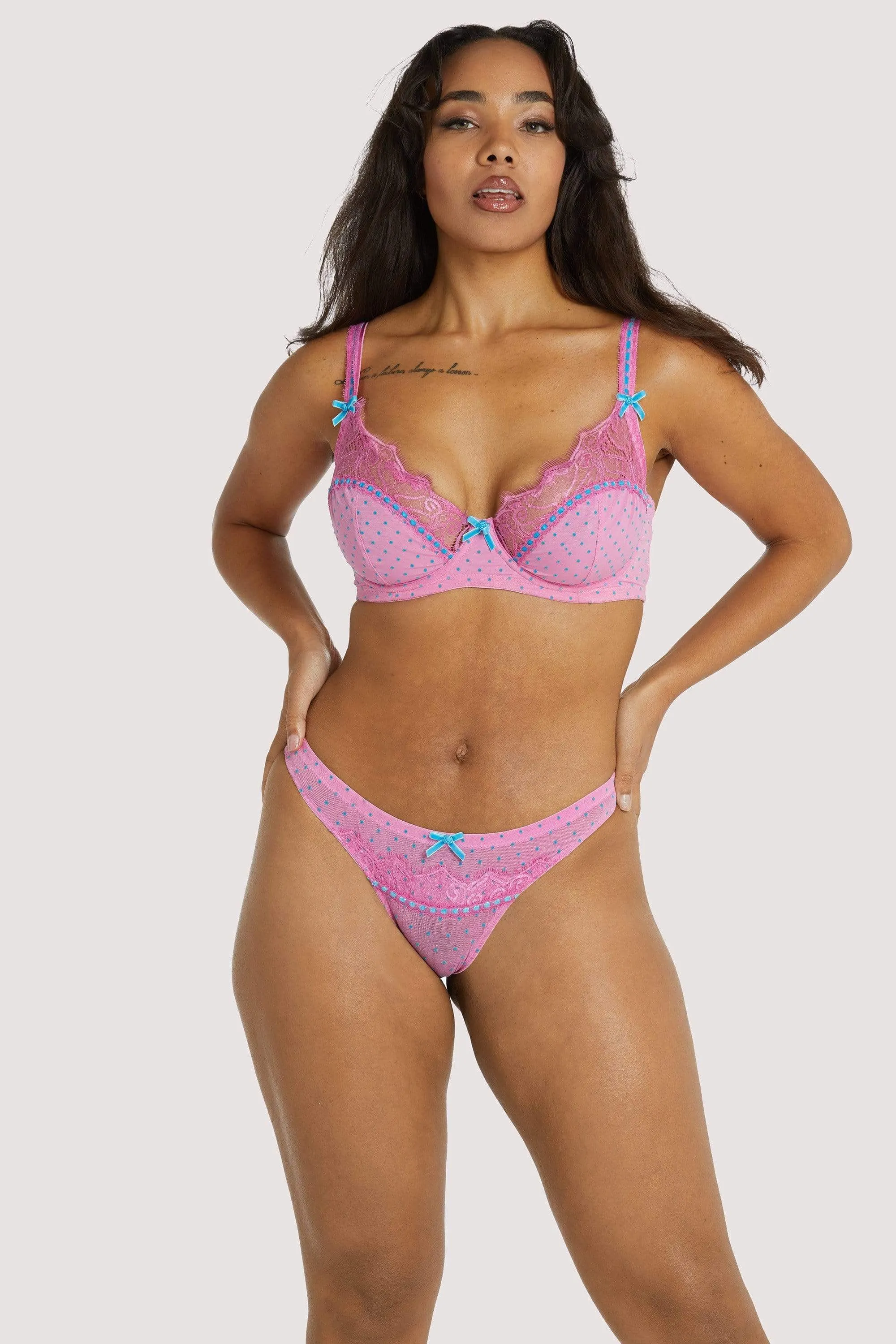 Sophia Pink Hipster Brief