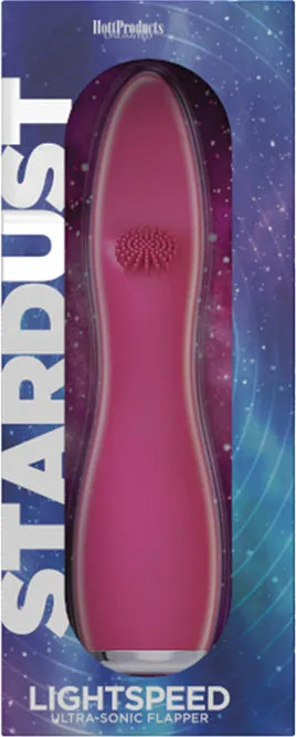 Stardust Lightsped Vib Toy W/Flap 10 Spe