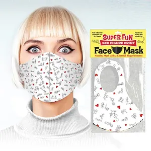 Super Fun Sex Position Print Mask