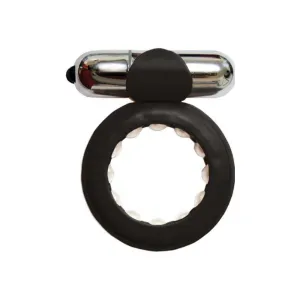 The Macho Erection Maker Cock Ring Black