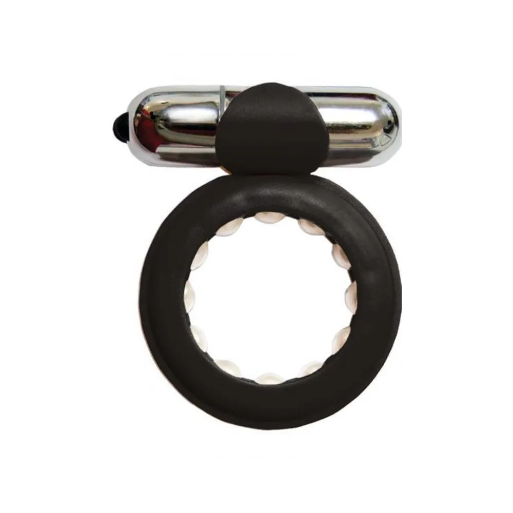 The Macho Erection Maker Cock Ring Black