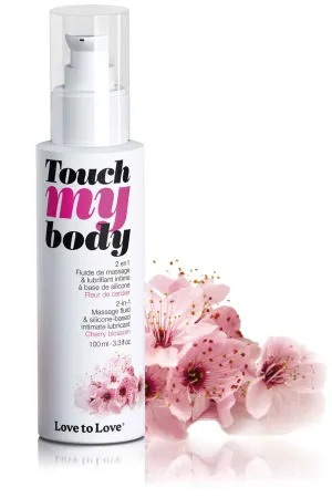 Touch My Body Massage & Lubricant Cherry Blossom 100ml