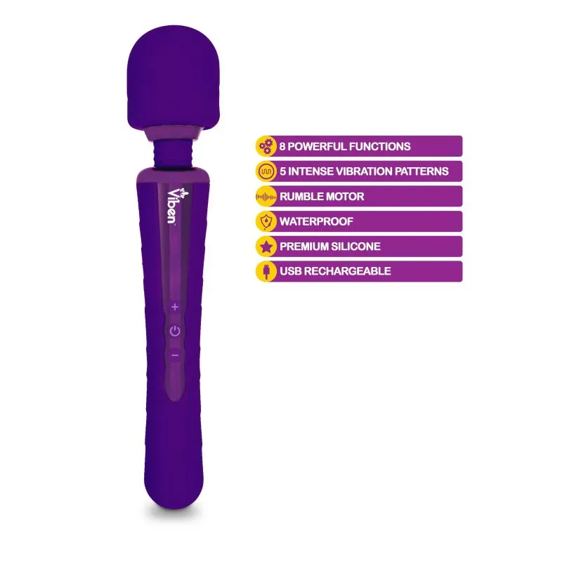 Viben Obsession Wand Body Massager SUPER POWERFUL Clitoral Stimulator