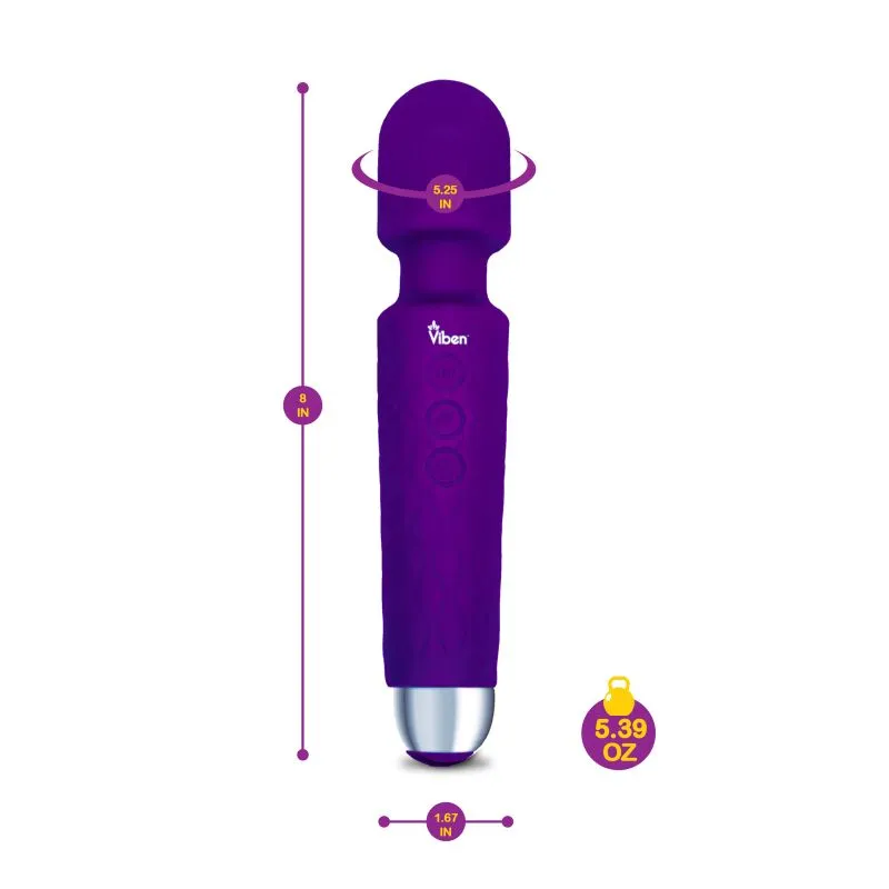Viben Tempest Wand Body Massager POWERFUL Clitoral Stimulator Couples Sex Toy