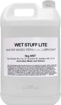 Wet Stuff Lite 5kg Personal Lubricant Water-Based Sex Lube